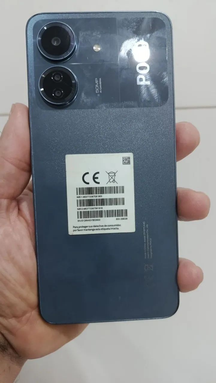 Vendo celular poco c65 - Foto 2