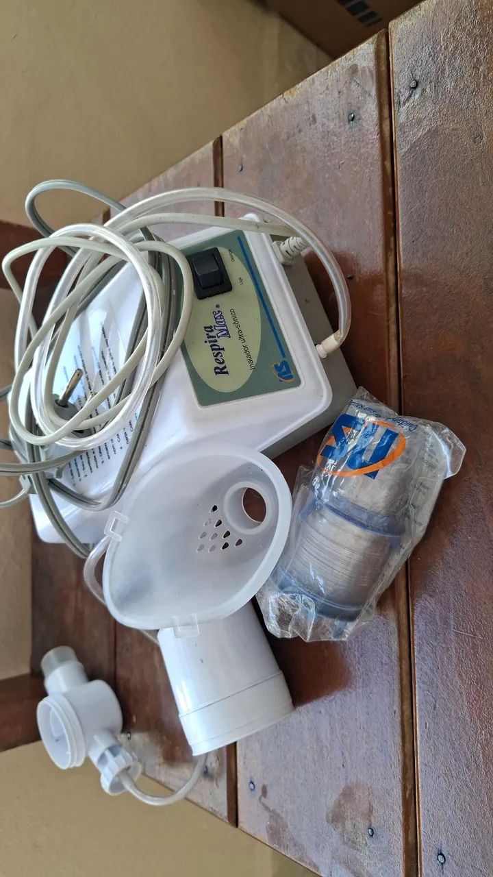 Inalador Ultrassônico Respira Max - Completo e Conservado - Foto 2