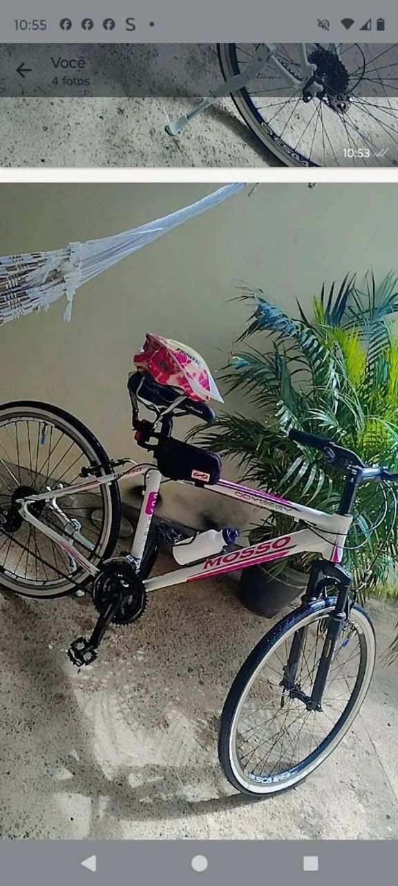 Bicicleta alumínio Shimano mosso