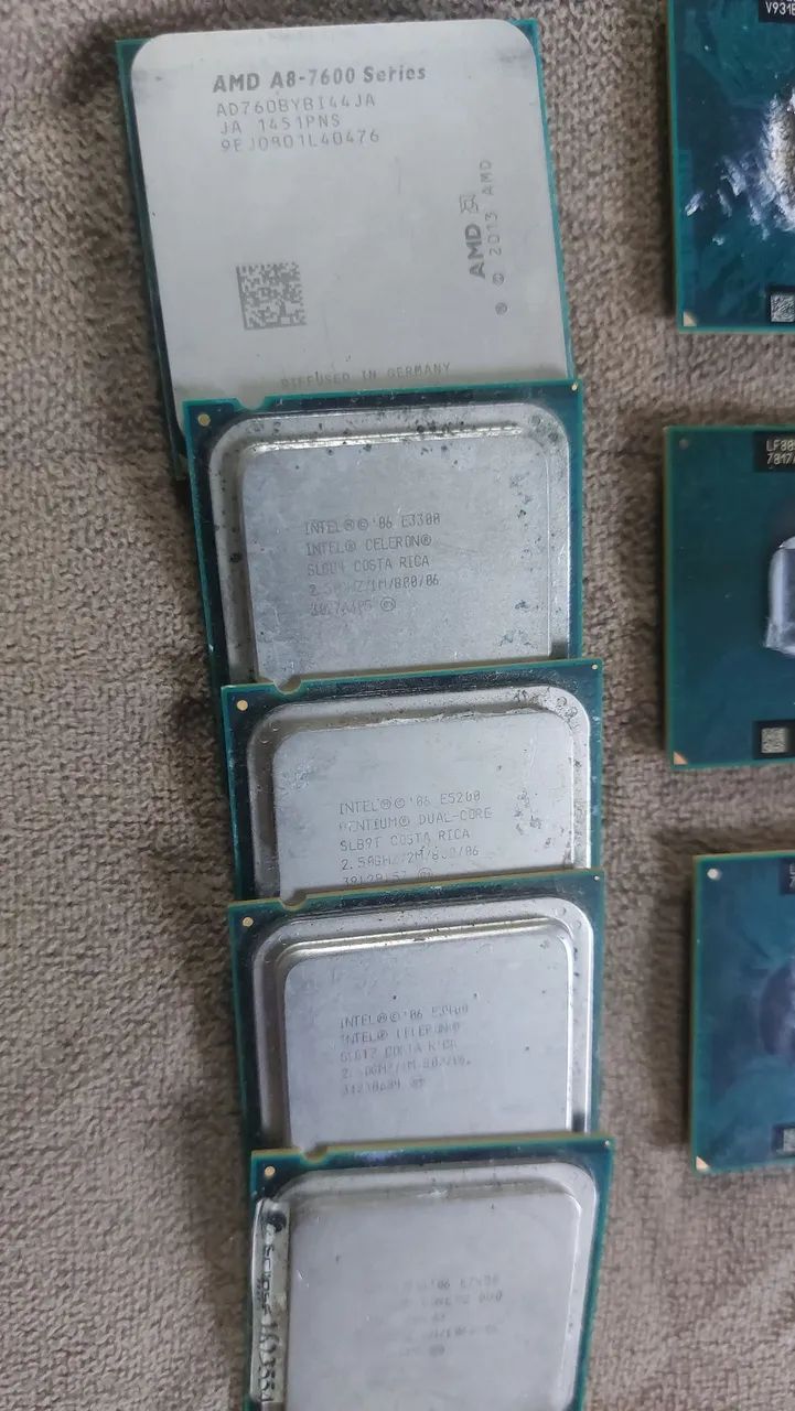 Lote de Processadores - Amd A8 Pentium - Celeron - Duo Core - Foto 5
