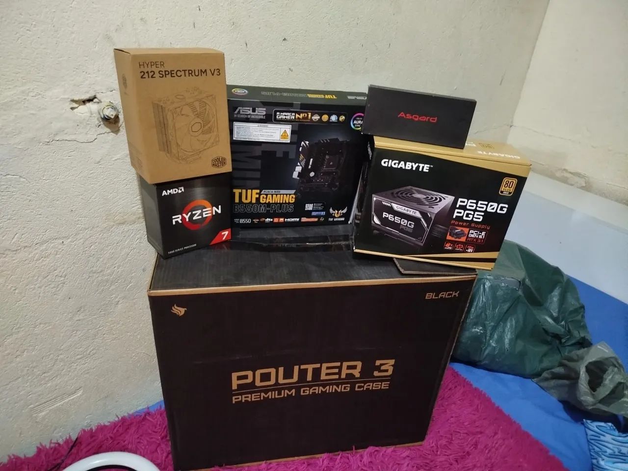 Pc gamer , 5700x + RX 7600