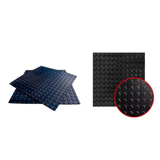 PROMOÇÃO - Piso de Borracha Antiderrapante Tipo Moeda 500 X 500 X 30mm - DAUD  - Foto 3