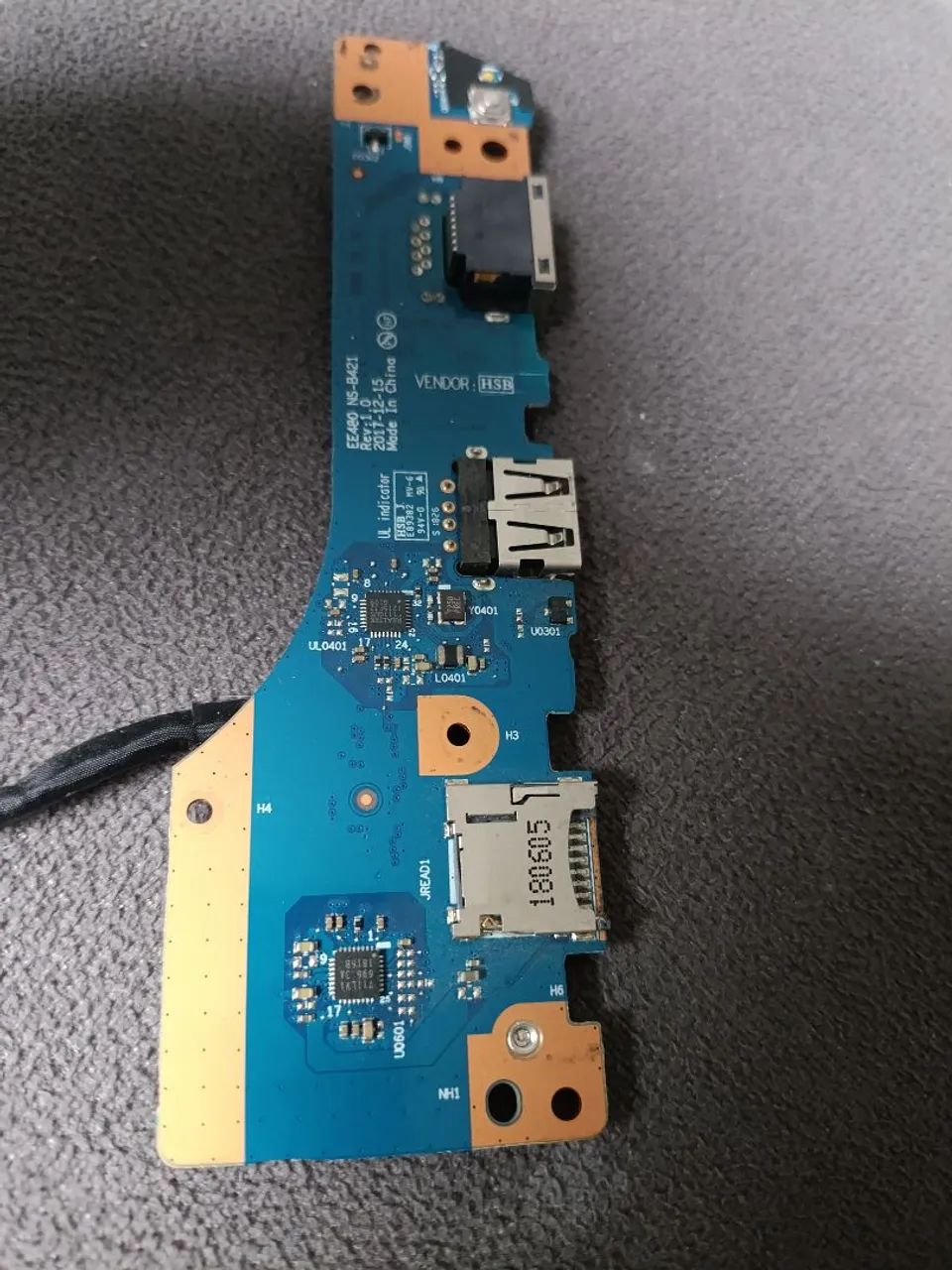 placa filha I/O (entrada/saída) original  modelos E480, E485 e E490 - Foto 2