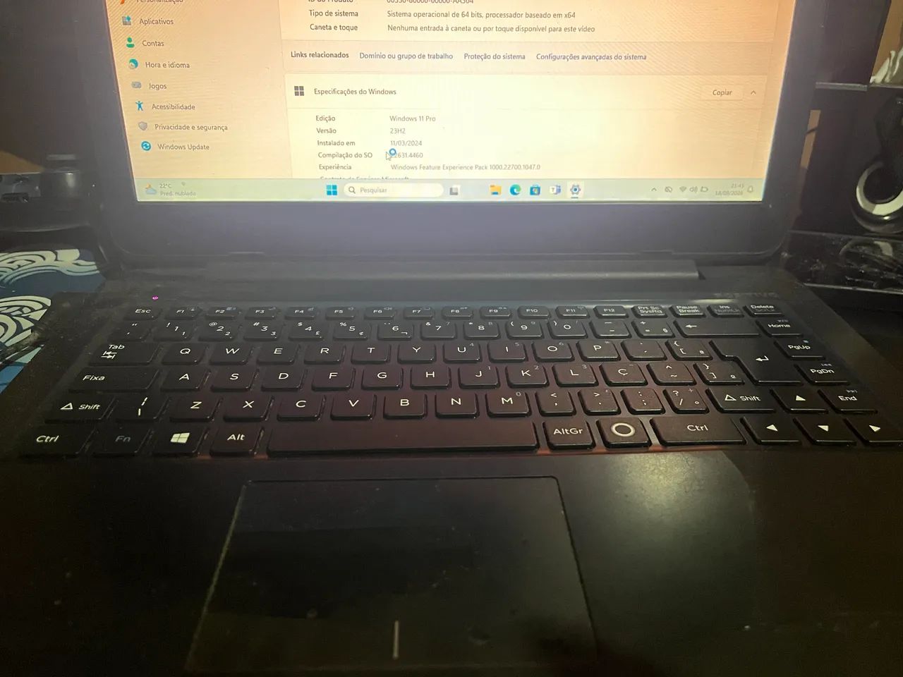 Notebook Positivo Celeron 4GB - Básico - Foto 2