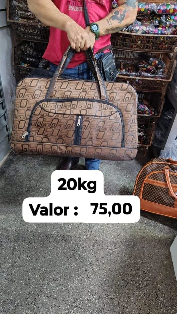 Bolsa de viagem - ENT GRÁTIS  - Foto 3