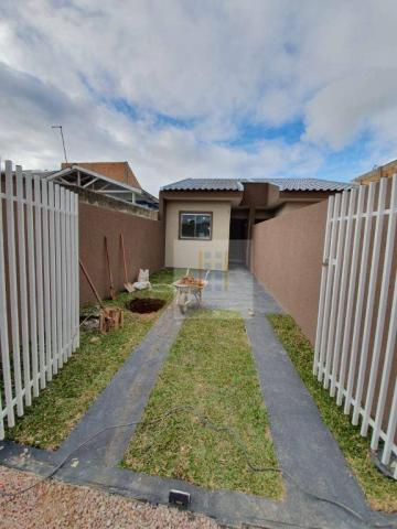 Casa com 2 dormitórios à venda, 39 m² por r$ 135.000 - campo de santana - curitiba/pr