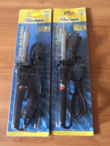 Ferro de Soldar Western 60 Watts 110V 2 unidades