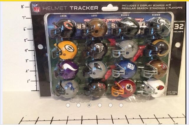 Mini capacete nfl varios times - Foto 2