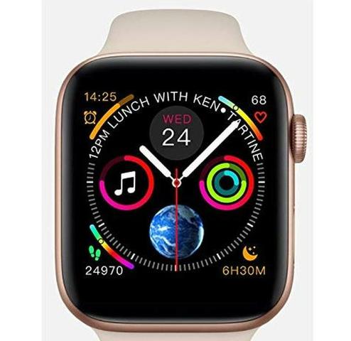 Relógio inteligente rose compatível para iPhone Samsung - Foto 5