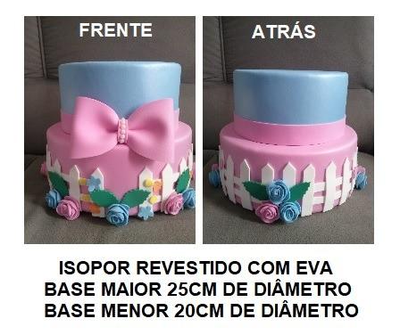 Bolo cenográfico jardim encantado - Foto 2