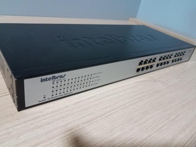 2 Switches Intelbras e Roteador TP Link - Foto 3