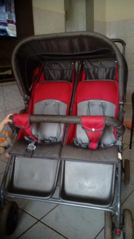 Carrinho duplo para bebe - Foto 2