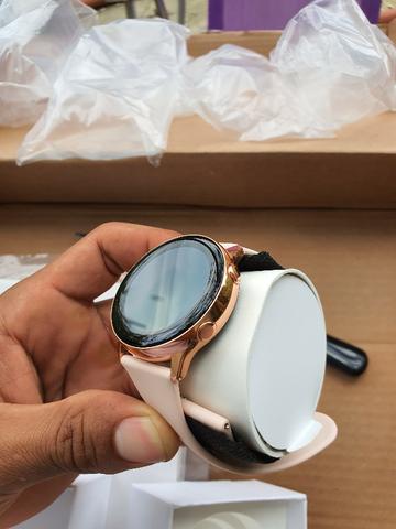 Smartwatch Samsung Watch Active Galaxy - Rosê 4GB - Foto 3