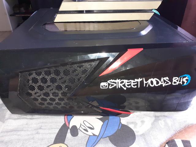Ps4 fat sem manete e sem hd ssd 120gb 8gb de ram ddr3 cooler intel i5 2300 gabinete shark - Foto 3