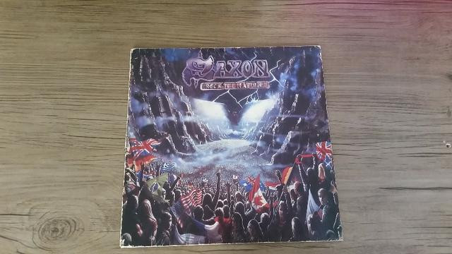 Lp Disco Vinil Saxon Rock The Nations heavy metal iron maiden def lepard metallica - Foto 2