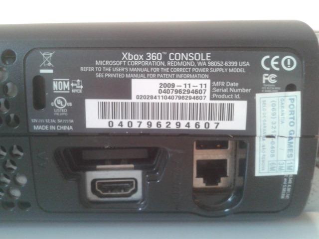 Xbox 360 Arcade 120GB com caixa original, destravado - Foto 4