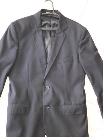 Blazer Azul Marinho escuro. tamanho 48 M. marca Makenji - Foto 3