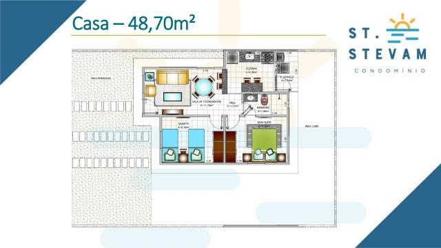 Condomínio St Stevam, são casas - Foto 2