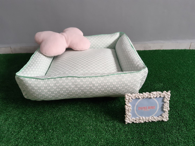Kit cama pet "Encanto" Divino Mimo 100% algodão - Foto 4