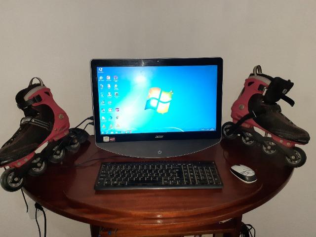 Computador + Patins 4rodas - Foto 3