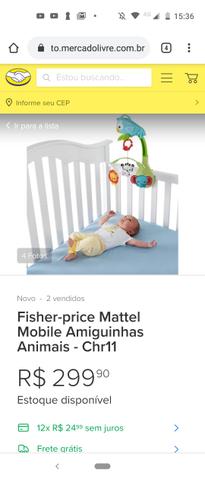 Móbile musical 3 em 1 da Fisher Price - Foto 2
