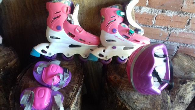 Kit Completo de Patins - Foto 4