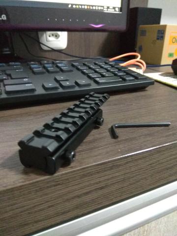 Trilho suporte mount para rifle - Foto 4
