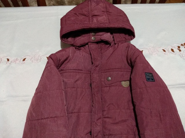 casaco infantil tamanho 10
