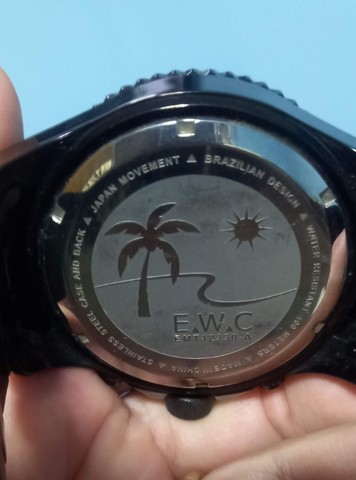 Relógio Masculino EWC Esportivo Cronógrafo - EMT12330-A - Foto 5