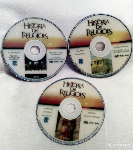 HISTÓRIA DAS RELIGIÕES - BOX COLEÇÃO COMPLETA COM 03 DVDS*