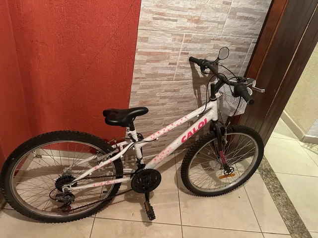 Bike Aro 24 Alumínio  Item p/ Esporte e Outdoor Caloi Usado