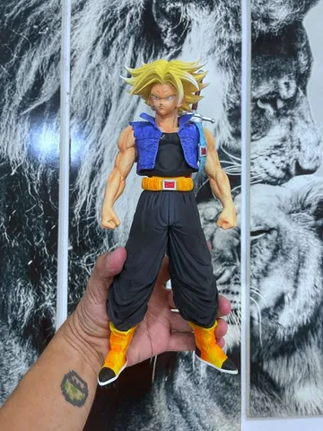 Goku Criança figure action Dragon Ball Z coleção anime geek - 3d pop