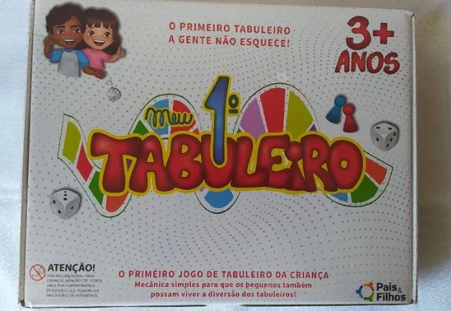 Meu Primeiro Tabuleiro 4 Jogos Para Criança 3 Anos Educativo