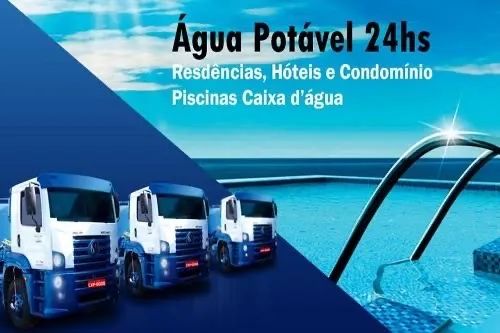 Caminhão pipa água potável e nascente 
