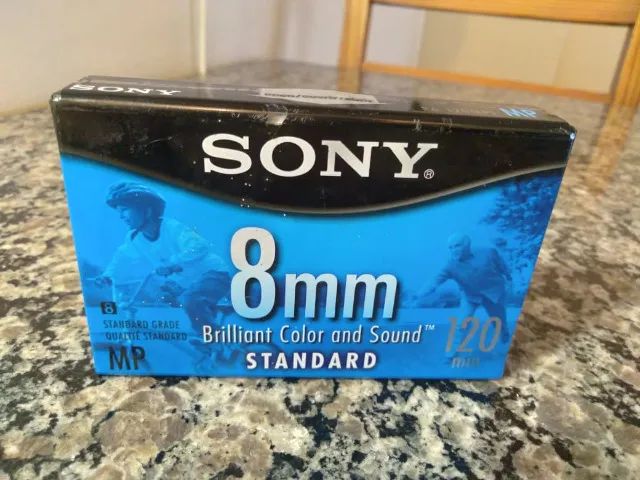 Vendo Fita para Câmera 8mm Sony P6120MPL 120min importada, lacrada
