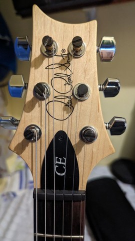 PRS CE Custom 24 Dark Cherry Sunburst - Foto 5