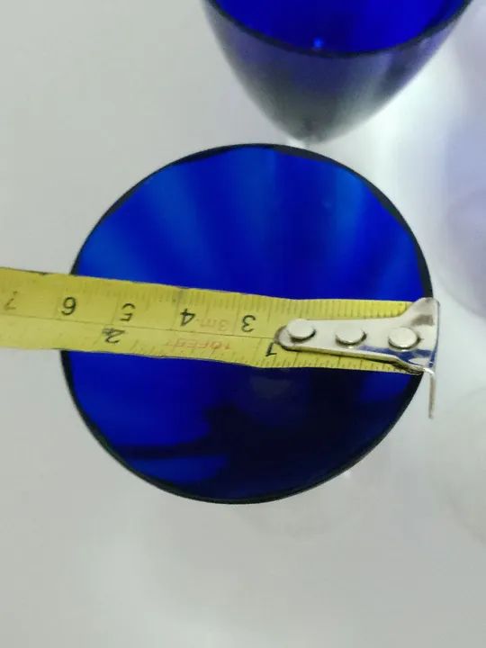 Taças cristal Hering antigas (vinho) - Foto 3