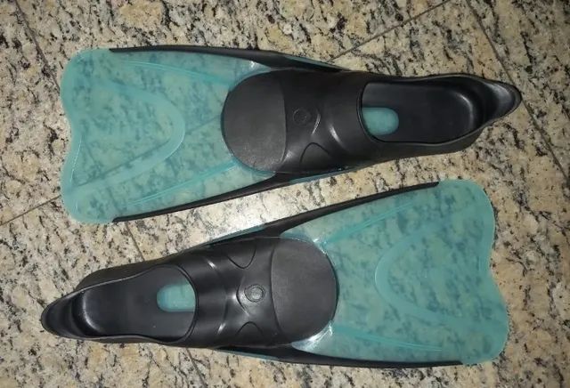Nadadeira Para Apneia Mergulho Livre Subea Decathlon - Foto 2