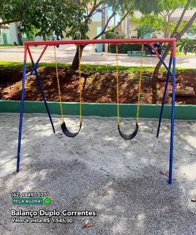 Balanço Duplo de correntes  - Foto 3