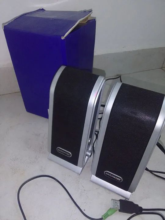 Caixas de Som para Computador Megaware, multimídias - Foto 2