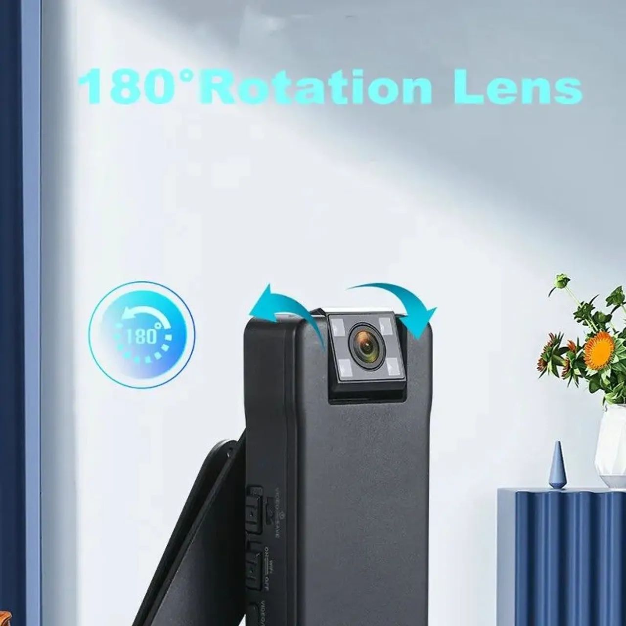 Mini Câmera PROFISSIONAL Vandlion A51 FullHD 1080p/180 °/Esportes