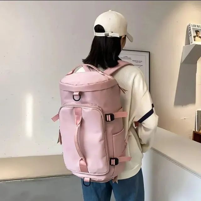 Bolsa  Mochila Academia, Viagem Múltiplas Funções - LVQUE - Foto 2