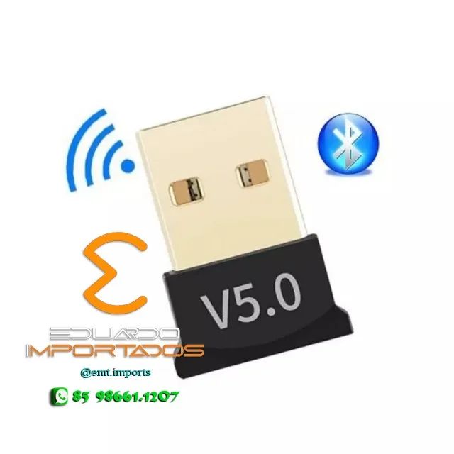 Adaptador E Receptor USB Bluetooth 5.0