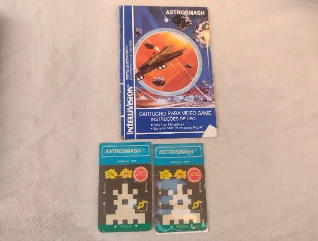 Astrosmash Cartucho Original + Caixa E Manual Com Desgastes - Foto 4