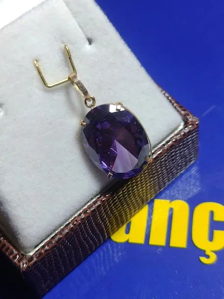 Pingente Pedrão Ouro 18 kilates Maciço42 - Foto 5