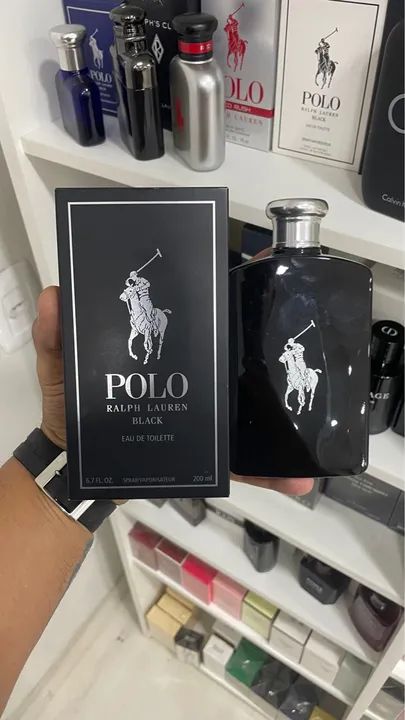 Perfume Polo Ralph Lauren Black 200ml