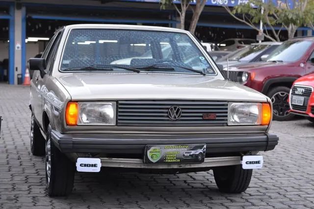VOLKSWAGEN VOYAGE LS 1982 PLACA Preta - Foto 3