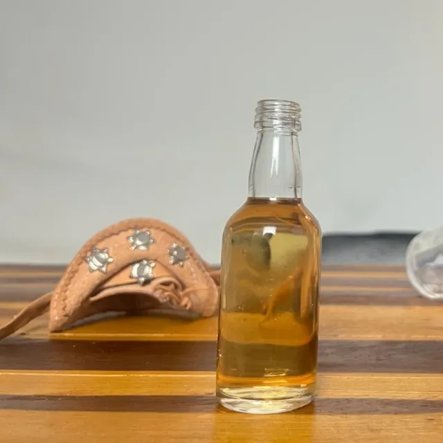 Garrafa Whisky 50ML C/TAMPA :KIT C/10UN