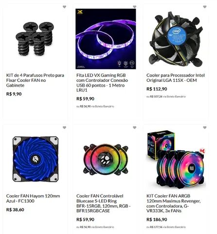Cooler Fan RGB Dupla Face Controlavel - Foto 2