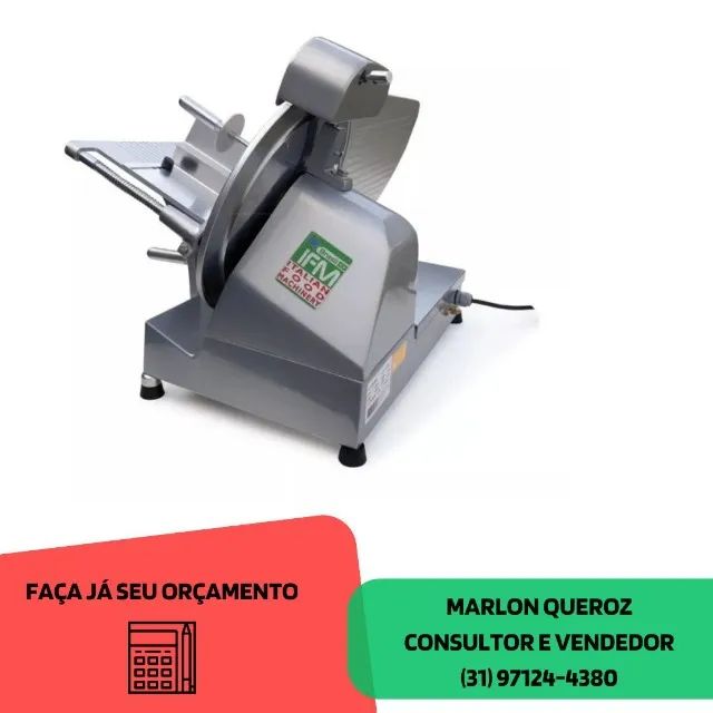 Cortador de Frios 30CM Palladium Bivolt